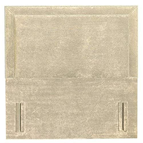 JASMINE HAEDBOARD IN NAPLES FABRICS (Single 3FT X 54" F/S, NAPLES CREAM)