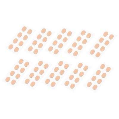 Artibetter Sponge 10pcs Eyeglasses Nose Pads Non Slip Adhesive Glasses Nose Pad Anti- Nose Pads Eyeglasses Nose Grips Eye Glass Nose Pads Nasal Strips Comfortable Sunglasses Nose Pads