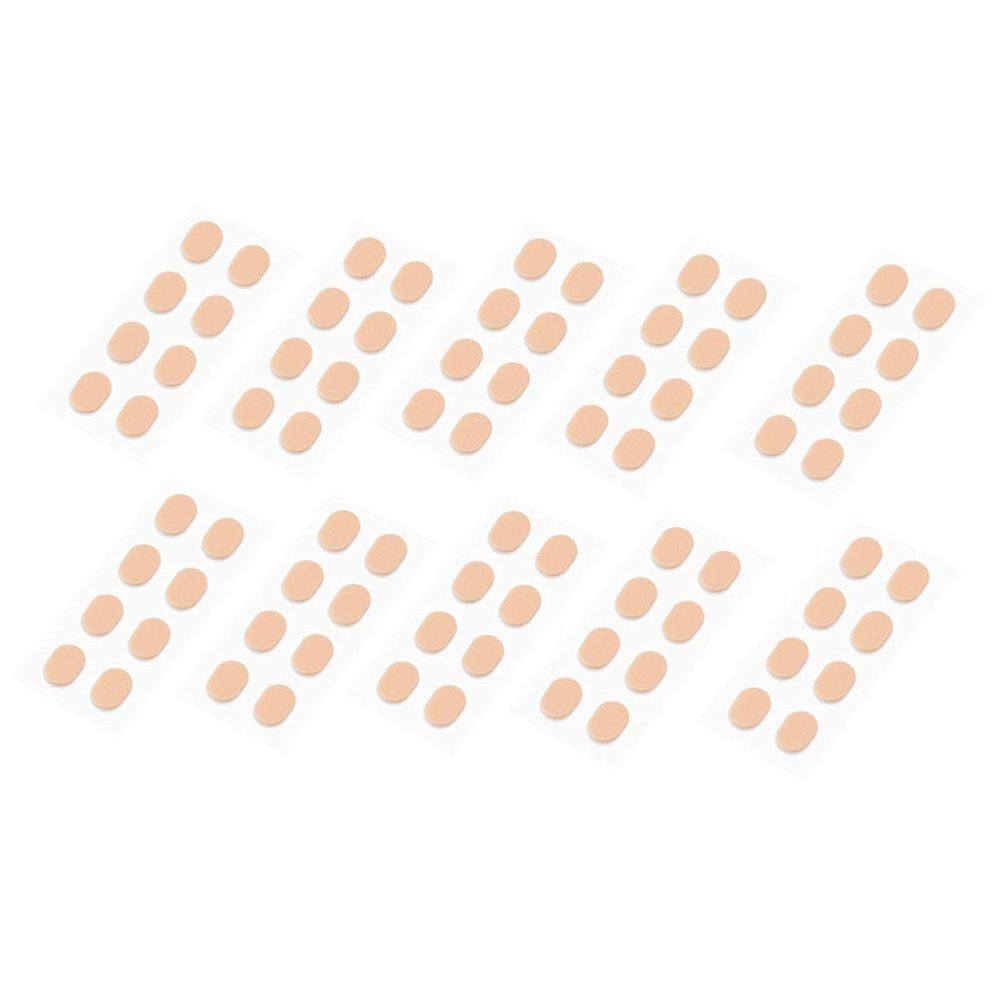 Artibetter Sponge 10pcs Eyeglasses Nose Pads Non Slip Adhesive Glasses Nose Pad Anti- Nose Pads Eyeglasses Nose Grips Eye Glass Nose Pads Nasal Strips Comfortable Sunglasses Nose Pads