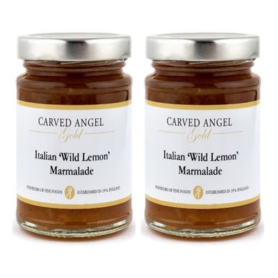The Carved Angel Italian Wild Lemon Marmalade (215g) Twin Pack