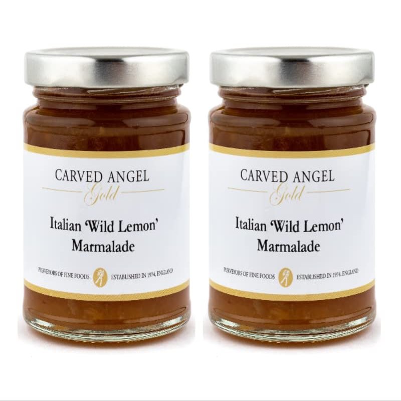 The Carved Angel Italian Wild Lemon Marmalade (215g) Twin Pack