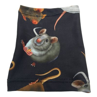 7.5" - 8" Long approx Short Picc Line Arm SLEEVE Cover for Chemo, Diabetes Freestyle Libre, Lymes Disease (Mice)