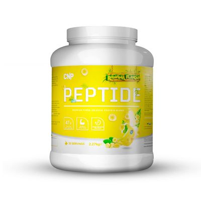 CNP Professional Peptide, High Protein 48g Premium Timed Release Protein Blend, Micellar Casein, Digestive Enzymes, 2.2Kg, 6 Flavours Available (Banana)