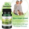 Swanson, Black Ginger Extract, 100mg, High Strength, 30 Vegan Capsules, Lab Tested, Vegetarian, Soy Free, Gluten Free, Non GMO view 2