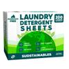 Sudstainables BYCRAY Sojourner Detergent Sheets (200 Refills) - Soap Detergent Strips for Environmentally Friendly Clothing, Environmentally Friendly, Residue-Free, Plastic-Free, Environmentally view 1