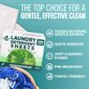 Sudstainables BYCRAY Sojourner Detergent Sheets (200 Refills) - Soap Detergent Strips for Environmentally Friendly Clothing, Environmentally Friendly, Residue-Free, Plastic-Free, Environmentally view 3