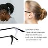 20 Pairs Glasses Anti-slip Silicone Ear Clip - Soft Comfortable Anti-slip Holder, Eye Glasses Ear Grippers Silicone Ear Hook, Eye Glass Temple Tips Sleeve Retainer for Reading Glasses (clear white) view 4