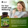 Ashwagandha KSM 66-365 (6 Months Supply) 1200mg Vegan Tablets Pure High Strength Root Extract - Ashwagandha KSM Tablets Supplement (not Capsules or Gummies) Non-GMO & UK-Made (6 Months Supply) view 3