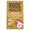 Rude Health 6 x 80g Organic Gluten-Free Chickpea Triangle Crackers, Award-Winning, Healthy & Vegan, 100% Recyclable Packaging view 3