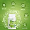 Ambrosial Biotin Hair Growth Supplement | Plant Based Sesbania Agati, High Strength 2500mcg Biotin Tablets for Hair, Skin, and Nails | Vitamins for Women & Men (Pack of 1-60 Capsules) view 2