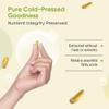 Ambrosial Evening Primrose Oil 1000 mg Softgel High Strength Cold-Pressed Formula Natural Source of Omega-6 (GLA) Designed for Womens Daily Balance & Inner Comfort Gluten-Free 60 Capsules view 3