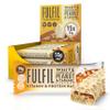 FULFIL Vitamin and Protein Bars (15 x 55 g Bars)  White Chocolate Peanut and Caramel Flavour  20 g High Protein; 9 Vitamins; Low Sugar view 1