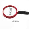 Magnifying Glass Read Repair Handheld Large Mirror 140Mm High-End Elderly Reading Ultra-Light little surprise view 3