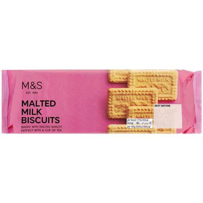 Marks and Spencers Malted Milk Biscuit 200g - Pack of 6