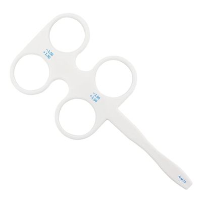 4 Lens Plastic Optical Flipper Ophthalmic Holder eye trainer occluder optometry equipment (Color : 1.50)