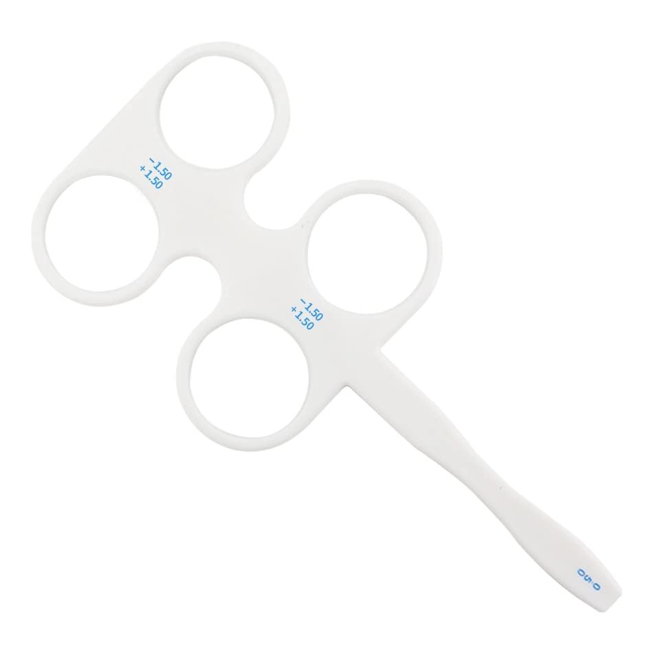 4 Lens Plastic Optical Flipper Ophthalmic Holder eye trainer occluder optometry equipment (Color : 1.50)
