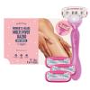 by Amazon Women's 5 Blade Razor with Multi Axis Pivot handle + 3 refills view 1