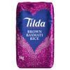 Tilda Brown Basmati Rice 1kg view 1