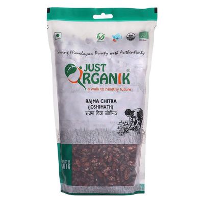 Just Organik Rajma Chitra 1kg, 100% Organic