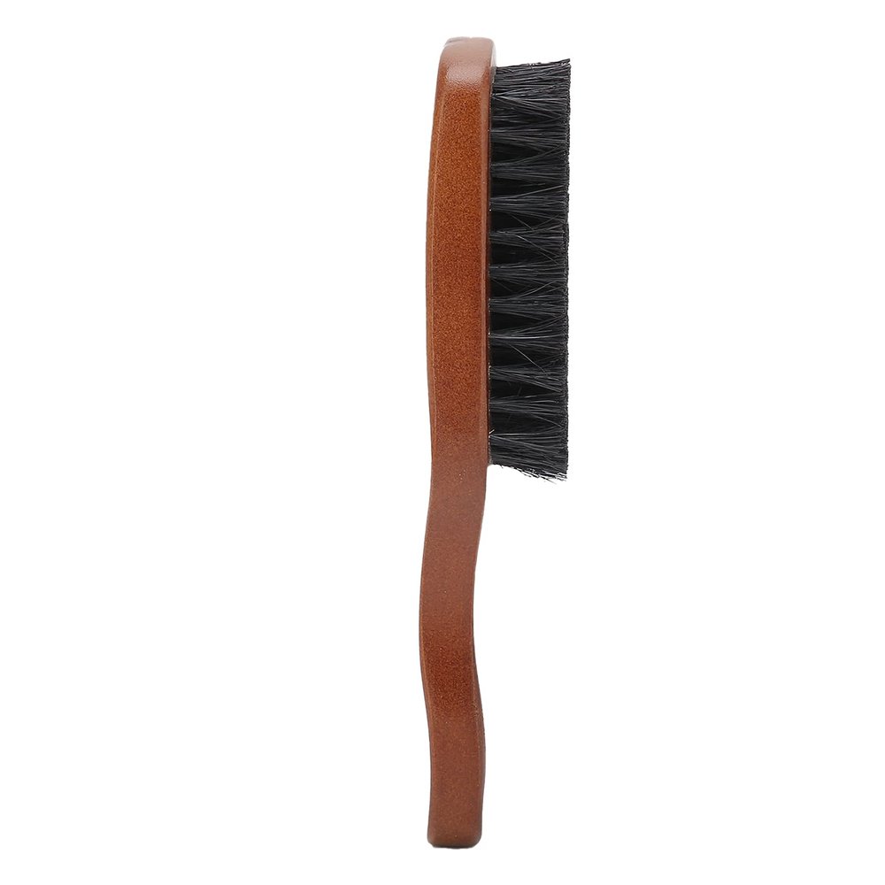 Beard Brush, Durable Natural Boar Bristle Hair Brush Good Elasticity for Fine Thin or Thick Hair for Travel for Gift for Home
