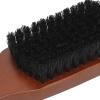 Beard Brush, Durable Natural Boar Bristle Hair Brush Good Elasticity for Fine Thin or Thick Hair for Travel for Gift for Home view 3