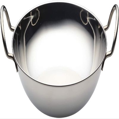 AuraHome Balti Dish Karahi Kadai Stainless Steel Dishes with Handles Indian Curry Night Set Curry & Indian Cuisine for a More Authentic Dining Experience (Deluxe 26cm X 1 Pack)