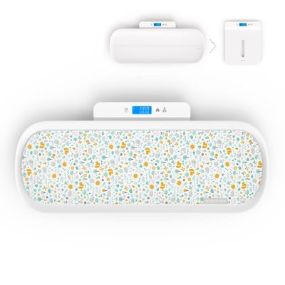 SUAVINEX, Baby and Adult Scale High Precision Digital Bluetooth Scale for Birth to Adult 1kg to 100kg with Detachable Measuring Tray, White
