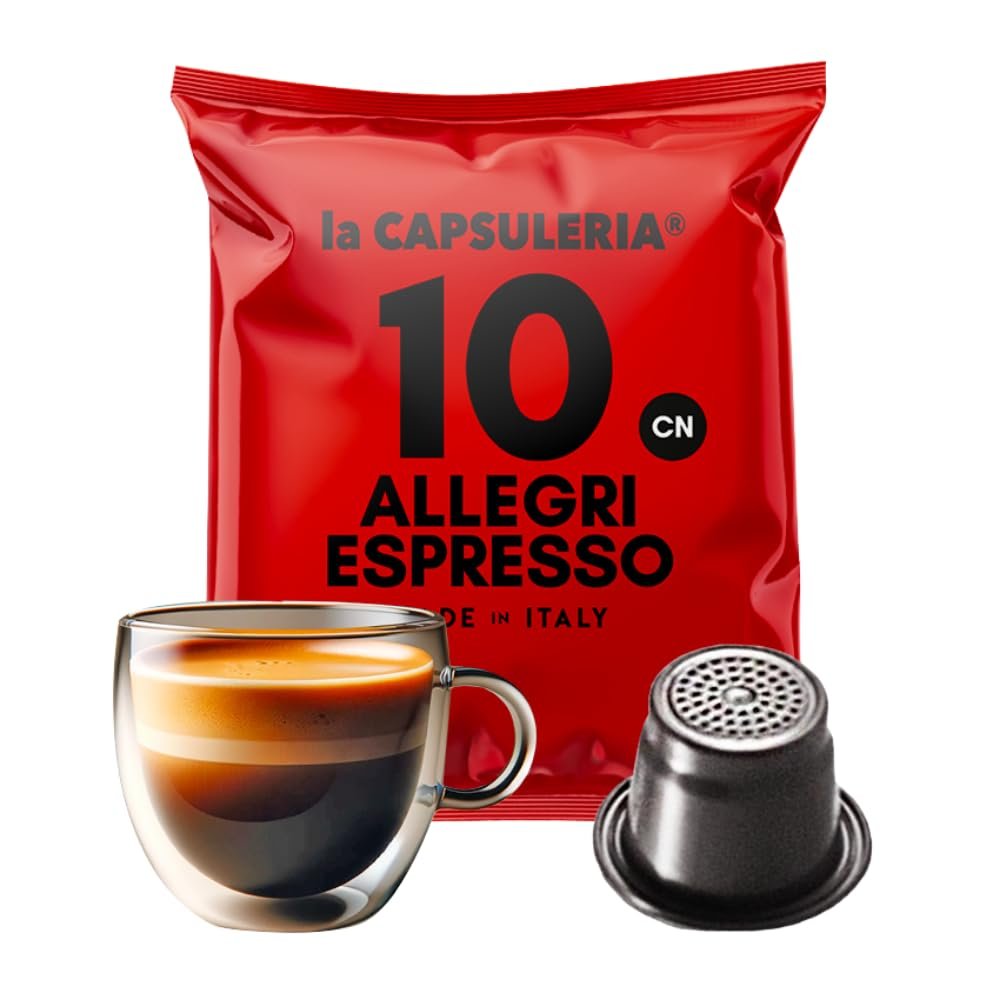 ALLEGRI coffee, espresso (100 Capsules) compatible with Nespresso - (La Capsuleria)