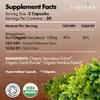 Organic Magnesium Whole Food Sourced & Certified by Soil Association Vegan Capsules view 2