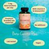 Vegavero Beta Carotene Complex | with Astaxanthin + Vitamin E | Beta-Carotene from Fermentation | Golden Tan | NO Additives, Lab-Tested | 120 Tanning Capsules | Vegan view 3