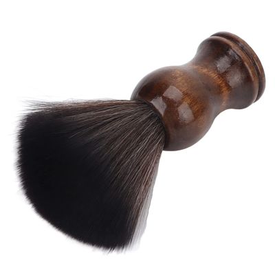 Blaireau de rasage, brosse  poussire de cou ergonomique lgante pour la peau pour salon de coiffure  domicile