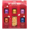 Popcorn Shed DIY Movie Night Popcorn Toppings Kit (5 Delicious Toppings & 500g Popping Kernels) - Sweet Popcorn Toppings, Easy & Low Calorie Snack, Perfect for Parties, Movie Nights & Gifting view 1