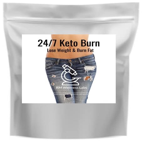 24/7 Keto Burn - Lose Weight & Burn Fat FAST - 90 Pills - 3 Month Supply