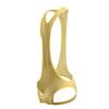 Men's Leotard Jumpsuits Wrestling Singlet Bodysuit One-Piece G-String Underwear Jockstrap S-XL(Color:Yellow,Size:S) view 2