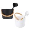 Sauna Bucket Set 7 L Sauna Bucket Aluminium Sauna Bucket Set with Long Handle, Sauna Bucket Finland Made of Aluminium Pack of 2 view 1