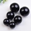 1PC Natural Crystal Obsidian Quartz Ball Polished Globe Massaging Ball Reiki Healing Stone Home Decor Exquisite Souvenirs Gifts,Obsidian,40-50mm view 3