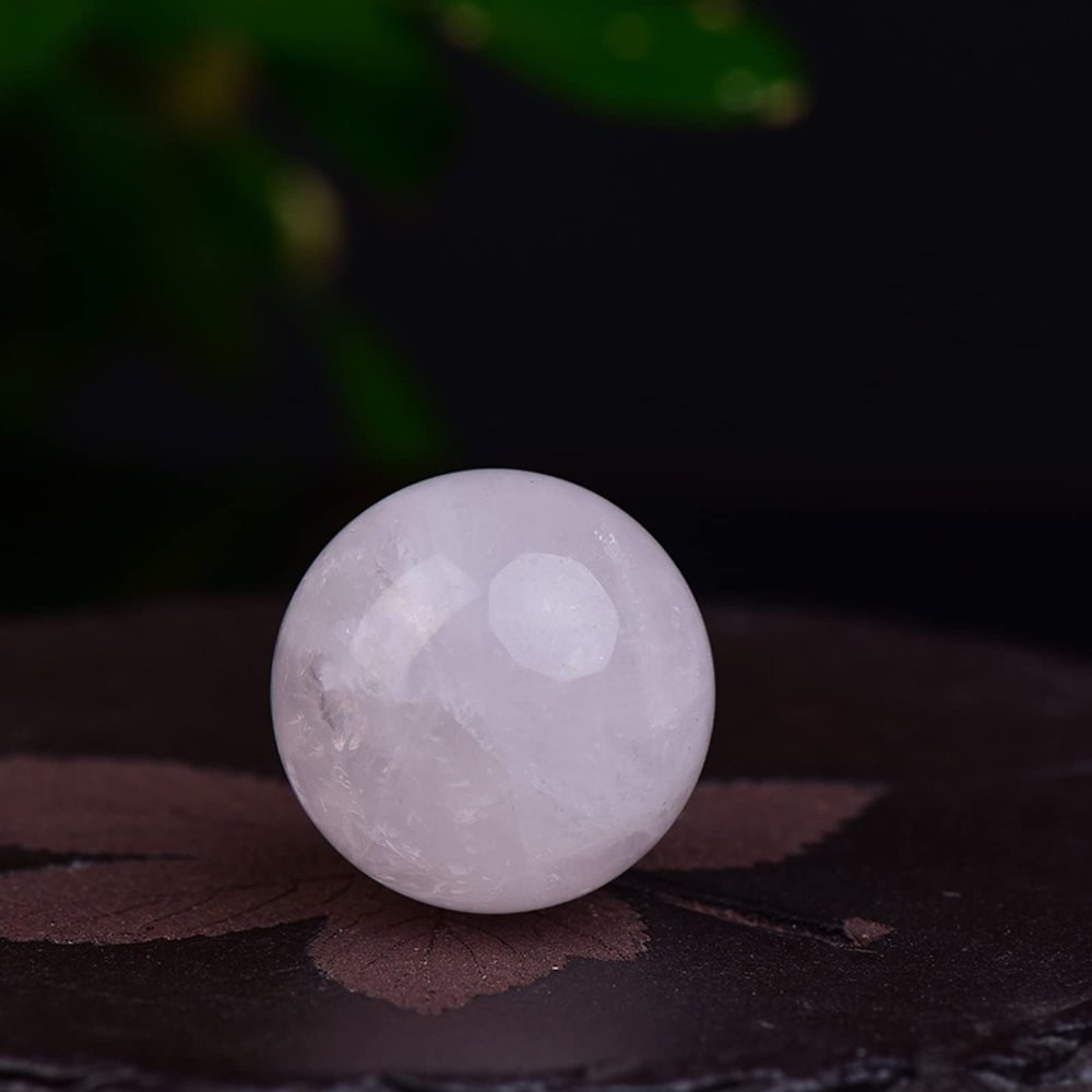 100% Natural Crystal Ball Energy Polished Very Beautiful Reiki Healing 20mm Gemstones Raw Healing Stone Minerales DIY Gifts 1PC,styles3,2pcs