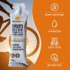 Mountain Fuel Sports Jelly Plus 12 Pack Natural Flavour Isotonic Energy Gel Hydration Sachets for Running, Cycling - Caffeine-Free view 4