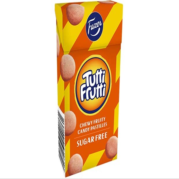 Fazer Tutti Frutti Sugar Free Pastilles 20 Boxes of 40g 28oz