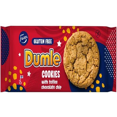 Fazer Dumle Glutenfree Cookies 1 Pack of 140g 4.9oz