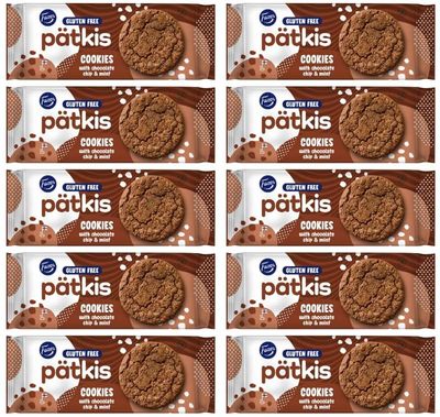 Fazer Patkis Glutenfree Cookies 10 Packs of 140g 49oz
