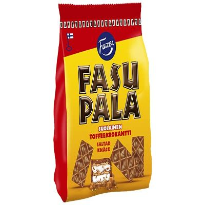 Fazer Fasupala Salty Caramel Wafer 5 Packs of 215g 38oz