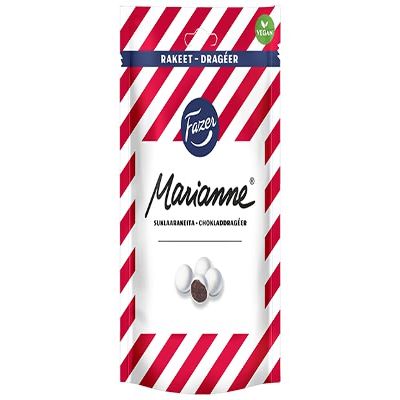 Fazer Marianne dragee Chocolate Pack of 175g 6.2 oz