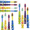 20 Children's Toothbrushes ~ Bulk Packs Kids Manual Brushes (Sucker Base) view 1