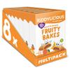 Kiddylicious Peach & Banana Fruity Bakes - Delicious Snacks for Kids with Real Fruit Centre - Suitable for 18+ Months - 8 Packs of 6 (48 Total) view 1