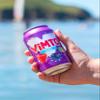 VimtoZero Carbonated Fruit Drink 6330ml Cans Mixed Fruit Sparkling Beverage, High-Caffeine, Zero Sugar & Vegetarian-Friendly view 3