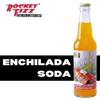 Rocket Fizz Lester's Fixins Enchilada Soda Flavor | Cane Sugar | Craft Soda Pop Drinks | 12 oz in Glass Bottle (Single Bottle) view 2