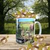 British Countryside Wildlife Animals Personalised Mug with a Choice of Sweets Gift view 3