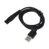 BODYA Electric Shaver USB Charging Cable Power Cord Charger Electric Adapter for Mijia, Black view 1