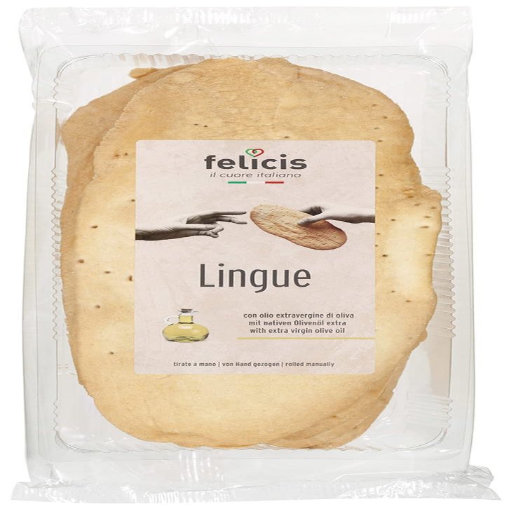 Tongues of Bread with Olive Oil Box 12 x 180 gr. - Fritz & Felix